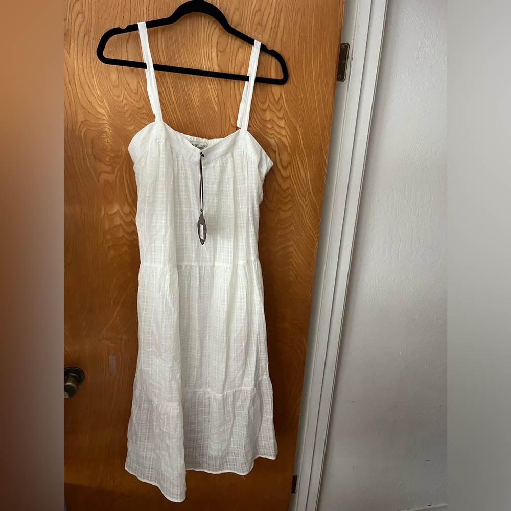 Knox Rose White Maxi Dress with Spaghetti Straps